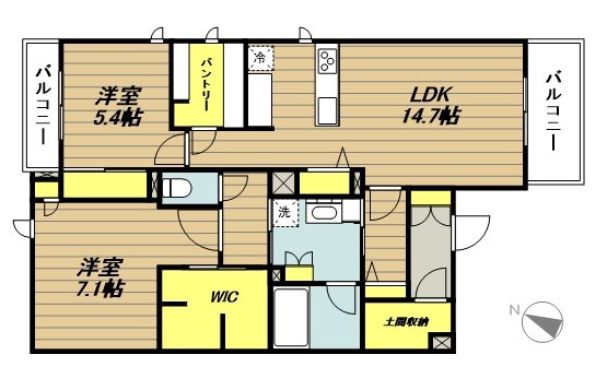 桜橋グランデ 間取り