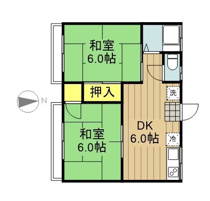 永八荘 間取り