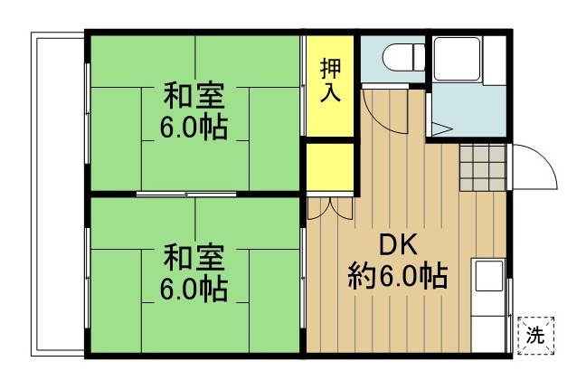 音羽ハイツ 間取り