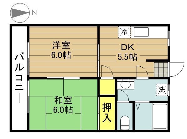 アドニスハイツ 間取り