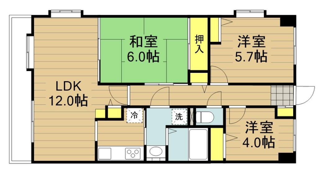 マ・メゾン寿 間取り