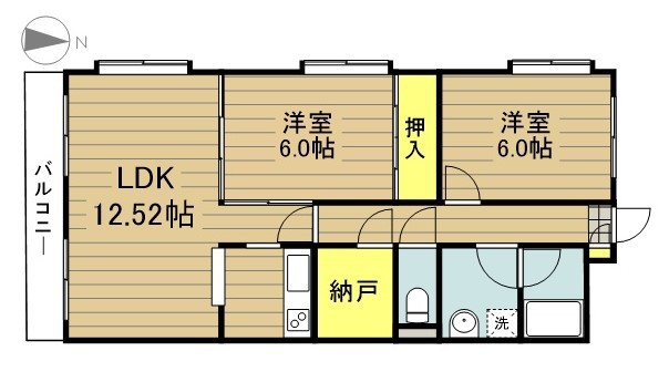 ドエル壱番館 間取り