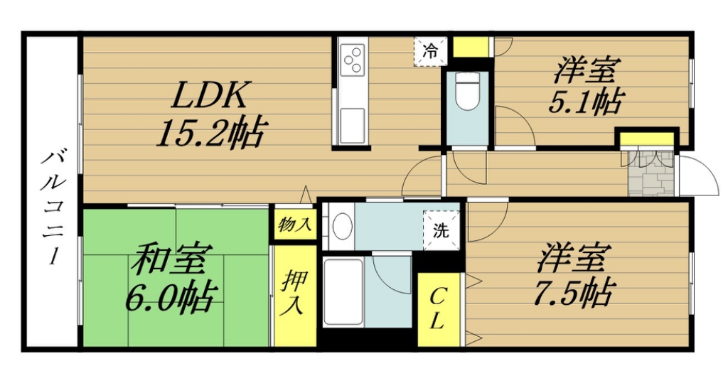 ラムザタワー 間取り
