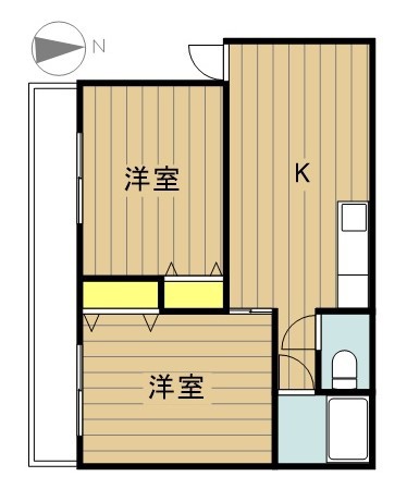 安斉ハイツ 間取り