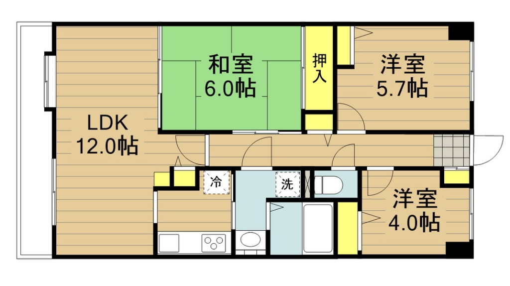 マ・メゾン寿 間取り