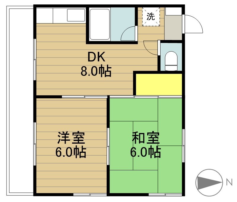 アメニティ戸田公園 間取り
