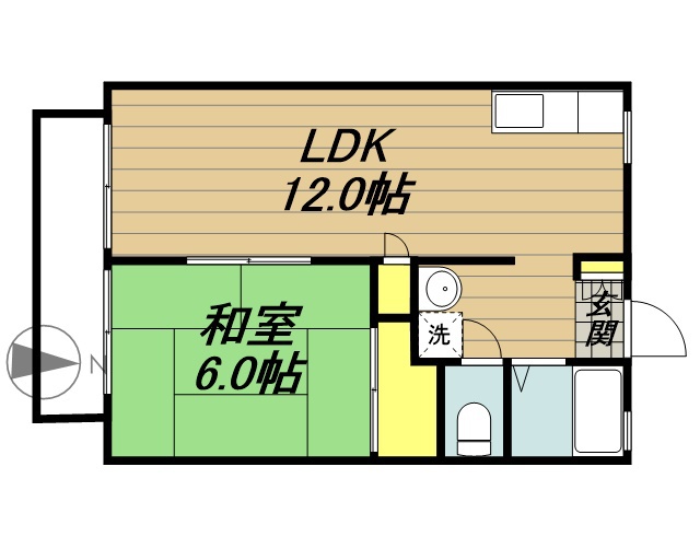 エスティーハイツ 間取り