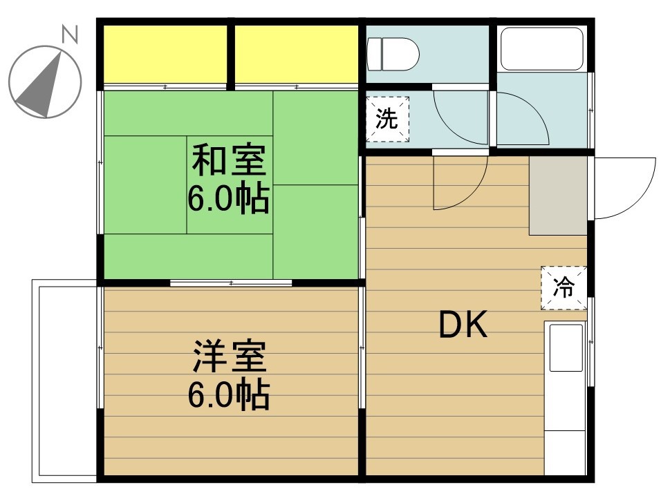 栗原コーポ 間取り