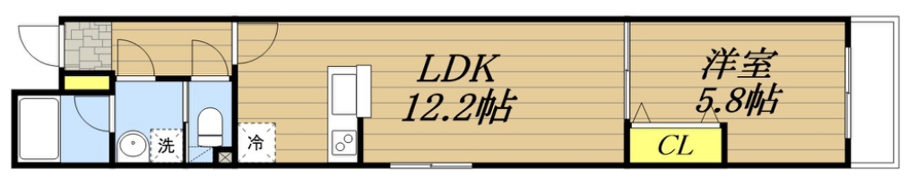 Ｆ．ＰａｒｋＲｅｓｉｄｅｎｃｅⅡ 間取り