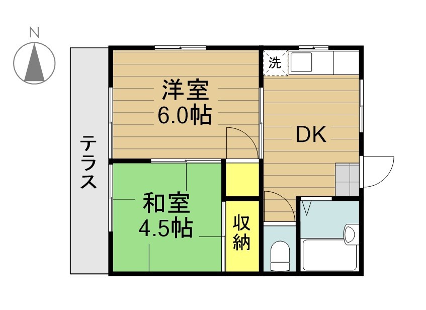 ウイングＡ 間取り