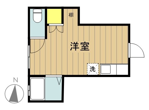 跡見ハイムⅡ 間取り