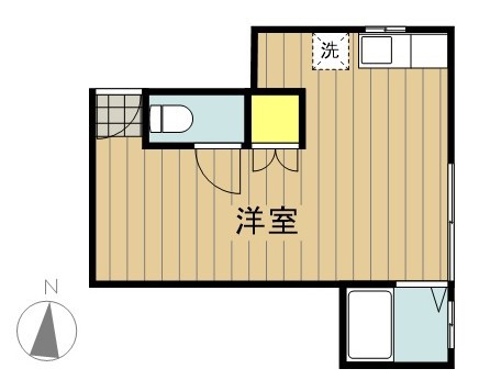 跡見ハイムⅡ 間取り