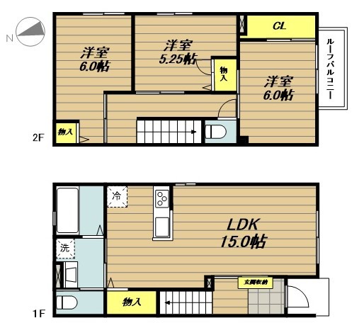アリビオＡ 間取り