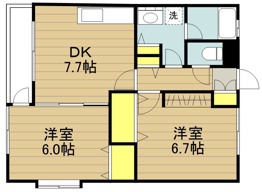 アメニティ戸田 間取り